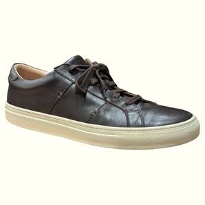 Greats Brown Leather Sneakers